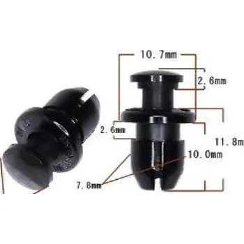 Plastový nýt RMS 121832001 HONDA ST 1100 Pan European 1990-2002