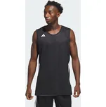 ADIDAS Dres 3G Speed Reversible Basketball AEROREADY L BÍLÁ|ČERNÁ