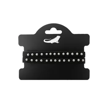 Opasek pásek jara černé s perlami Velikost: délka pásku 32 cm