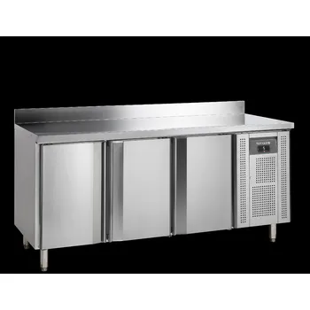 Tefcold Chladící stůl CK7310X1SP se zadním lemem