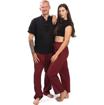 Kalhoty CLASSIC bordó 3XL