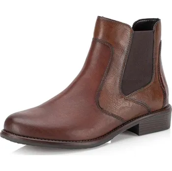 Dámské kozačky Rieker Dámská kotníková obuv REMONTE D0F70-23 hnědá W5 45