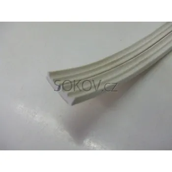 Těsnění do okna a dveří Těsnění profil E 100 B, 9 x 6 mm