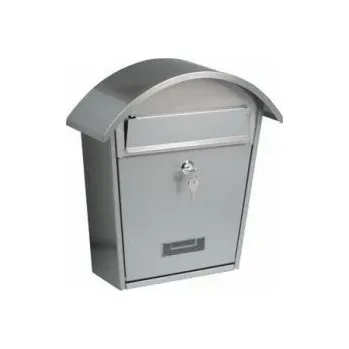 Poštovní schránka Schránka poštovní 380x365x134mm stříbrná