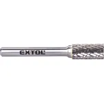 Fréza karbidová, válcová s čelním ozubením, pr.10x20mm/stopka 6mm,sek střední (double-cut)