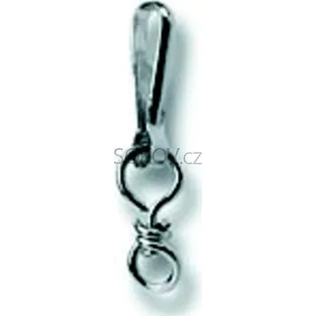 Tesařské kování Karabina s otáčítkem vel. 30 ponikl 510/30 - balení 200ks