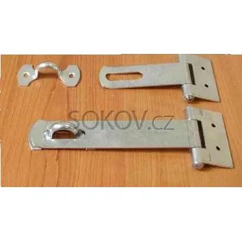 Petlice kloubová s očkem 150 mm