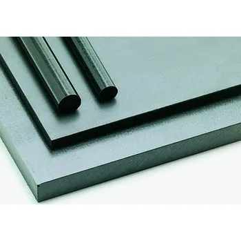 Závitová tyč Nylonová tyč Černá, délka: 1m x 45mm v prům.