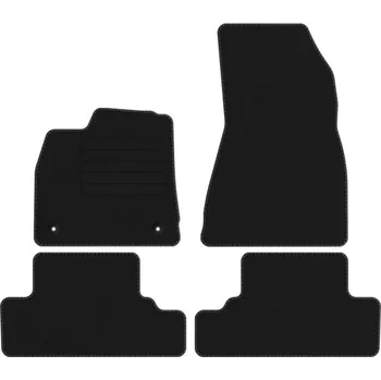 autokoberec Koberce Edecor velurové 4 ks