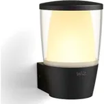 WiZ WiZ Elpas venkovní nástěnné LED svítidlo 8,5W 650lm 2700-5000K RGB IP44, černé