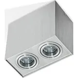 Azzardo Eloy 2 přisazené bodové svítidlo 2x GU10 50W bez zdroje 18,5cm IP20, chromové