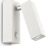 Ideal Lux PAGE AP1 nástěnné bodové LED svítidlo 3W 145lm 3000K IP20 hranaté, bílé