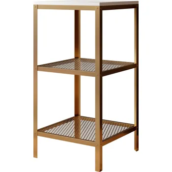 Komoda ADRK Regál na knihy ROLIN GWM 40, bílá mat/zlatá