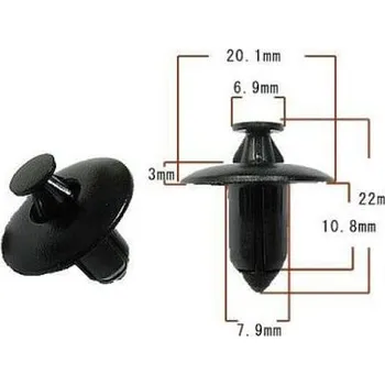 Plastový nýt RMS 121832007 SUZUKI GSX-R 1000 2001-2005