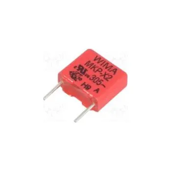 Elektronická součástka Kondenzátor polypropylénový X2 10nF 7,5mm ±10% 4x9x10mm
