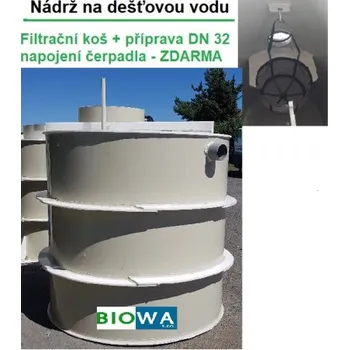 nádrž Nádrž na dešťovou vodu 8 m³