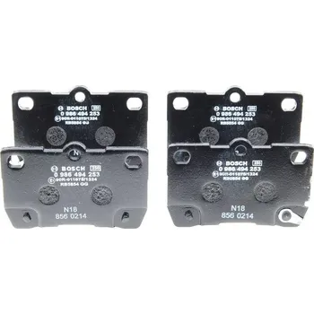 Brzdová destička Sada brzdových destiček, kotoučová brzda BOSCH 0 986 494 253