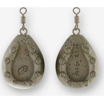 CAPERLAN Olovo na kaprařinu Grippa 240 g 2 ks ZELENÁ