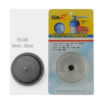 Nářadí na výměnu oleje Miskový klíč na olejové filtry 64/65mm
