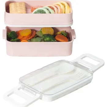 Obraz Patrová nádoba na příbory | dvě komory po 300 ml, 15x10x8 cm.