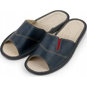 Pánské pantofle Pohodlné Tmavě Modré Nazouváky Pánské vel. 44