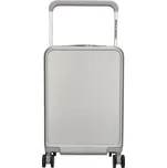 Beagles cestovní kufr s držákem na pití Travel Originals ABS - 37L - Stříbrný 21624