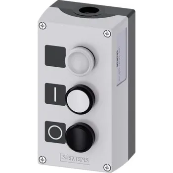 vypínač Spínač regulační stanice, řada: SIRIUS ACT 3SU18 10A IP66, IP67, IP69 Černá, bílá