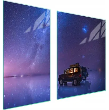 Obraz Skleněná ochranná deska na sporák 90x52 Noc