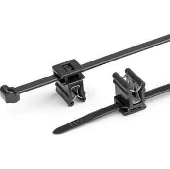 Stahovací páska Kabelová vázací páska Vnější řezání 156-00948 T50ROSEC4A-PA66W-BK 200mm 11,5 mm Černá Polyamid 6.6 (PA66)