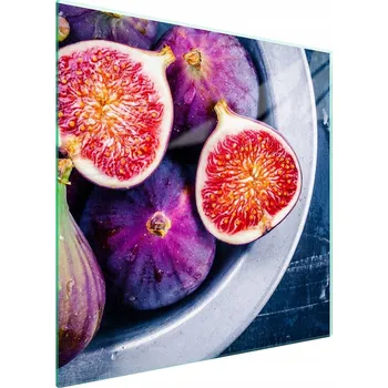 Obraz Skleněná ochranná deska na sporák 50x52 Fíky