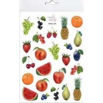 Set školních potřeb Naklejki Owoce (pl, 2000, Mama Maluje)