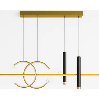 Závěsné svítidlo M-TEC LED závěsná svítidla 5 světelných bodů integrovaný LED zdroj