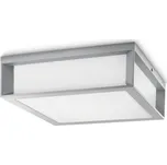 Philips 17184/87/16 Skies venkovní přisazené svítidlo 2xE27 42W bez zdroje IP44, šedé