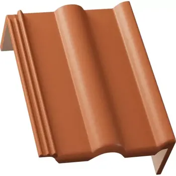 Střecha KMB BETA Samet pultová okrajová pravá cihlová