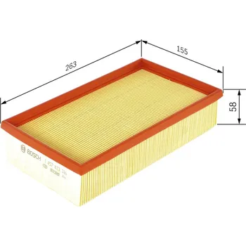Vzduchový filtr Vzduchový filtr BOSCH 1 457 433 266