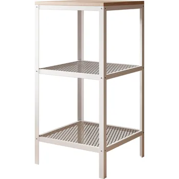 Komoda ADRK Regál na knihy ROLIN WS 40, dub sonoma/bílá