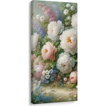 Obraz Dovido Obraz romantické pivoňky v rozkvetlé louce