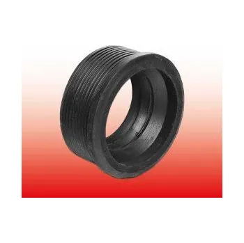 Vodovodní potrubí Redukce do hrdla odpadní trubky 63-50 mm černá