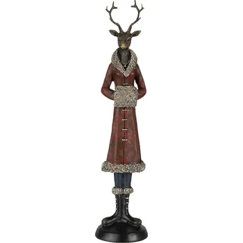 Bytová dekorace Clayre & Eef - Dekorativní figurka jelení lady 6PR4618