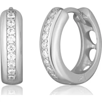 Náušnice Náušnice JVD SVLE3078XH2BI00 stříbrné