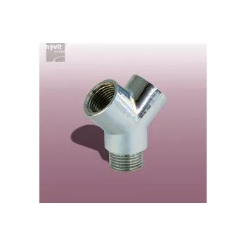 Fitinka Přípojka Y chrom 1/2" x 1/2" x 1/2"