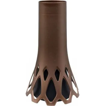 Květináč Váza hřbitovní Roseta 1 l se zátěží bronzová