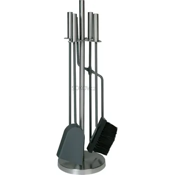 Krbové nářadí Nářadí krbové 4 dílné moderní nerez