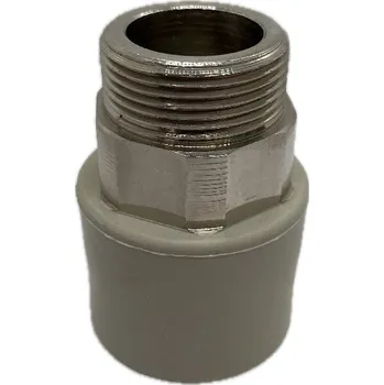 Vodovodní potrubí Sanitas - PPR tvarovky Přechod PPR s vnějším závitem 40 x 5/4“