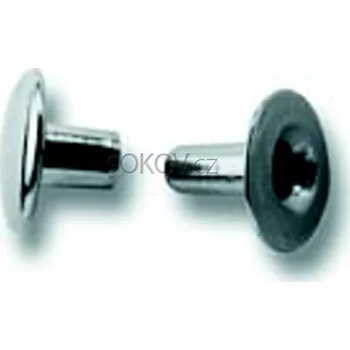 Nýt Nýt dutý 3,5 x 10 (hlavička+dřík) Ni 70Z