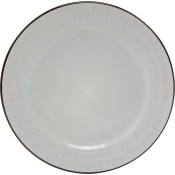 Talíř Talíř keramický ROME pr. 27,8 cm, BÍLÁ