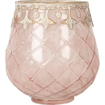 Svícen Clayre & Eef - Sklenička na čajovou svíčku 6GL5221