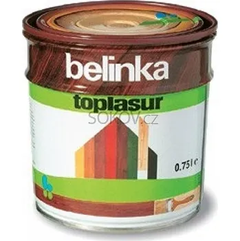 Lak na dřevo Lazura Belinka Top ořech 2,5 l