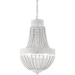 Ideal Lux MONET SP5 závěsné svítidlo 5x E14 40W bez zdroje 40cm IP20, bílé