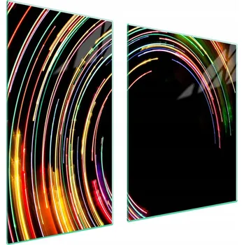 Obraz Skleněná ochranná deska na sporák 90x52 Barva